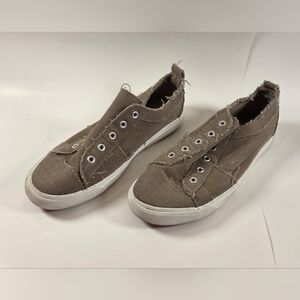 Men's Casual Canvas Shoes - Brown